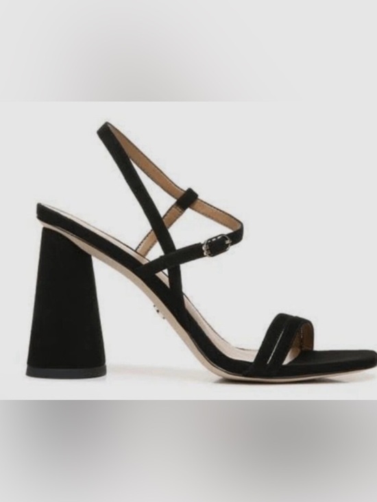 Sam Edelman Shoes - Sam Edelman Black Strappy Block Heel Sandals